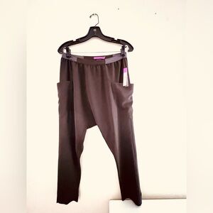Dark Brown Relaxed Fun Fit Pants